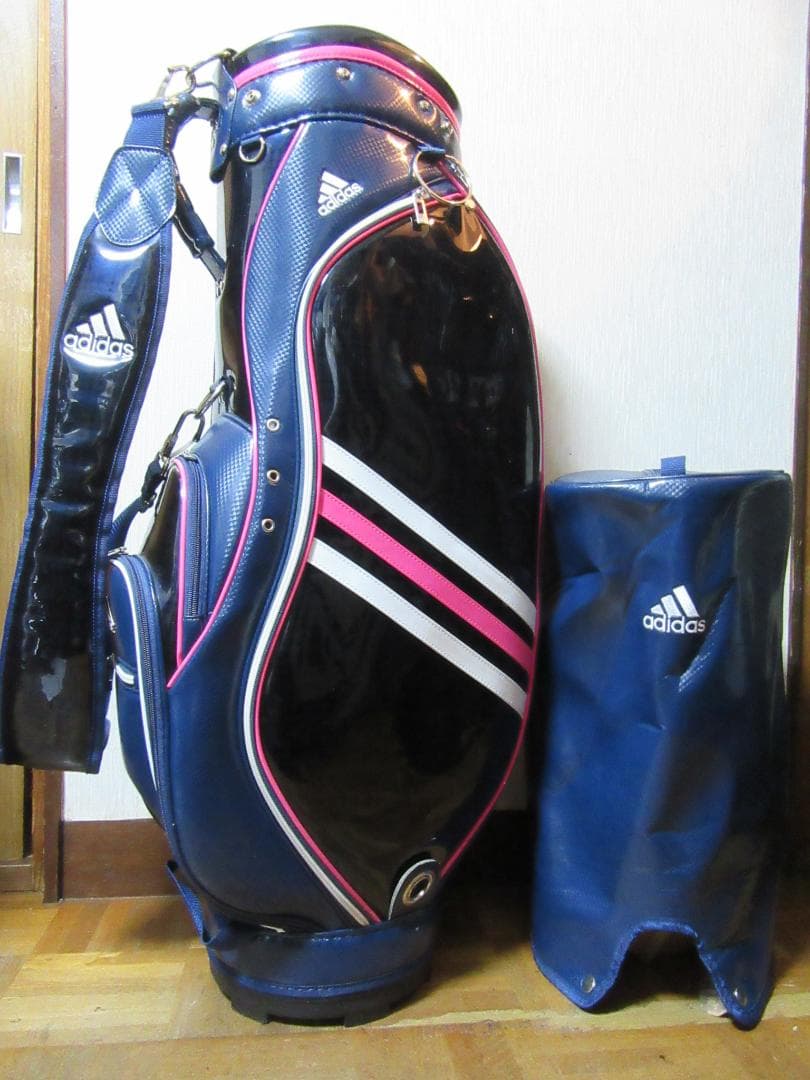 ★☆レディース★アディダス★adidas★キャディ-バック★ネイビー系★☆★