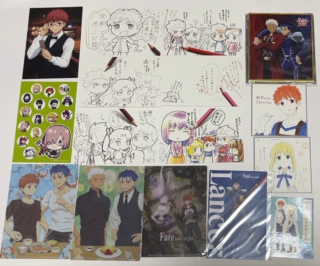 Fate fgo 非売品ポスカ多数　空の境界　間桐桜　realta nua