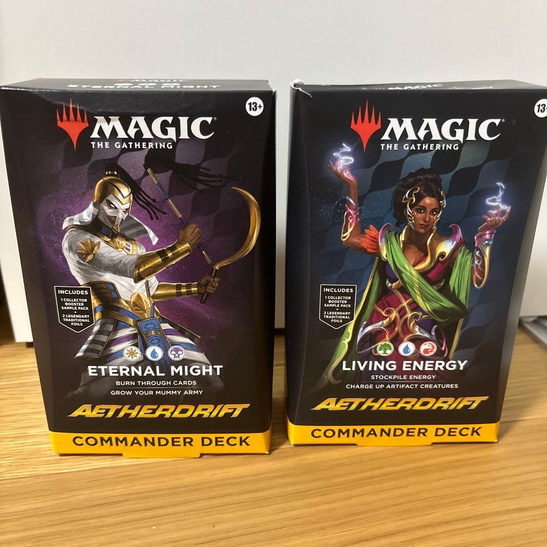 MTG 霊気走破 統率者デッキ　英語版