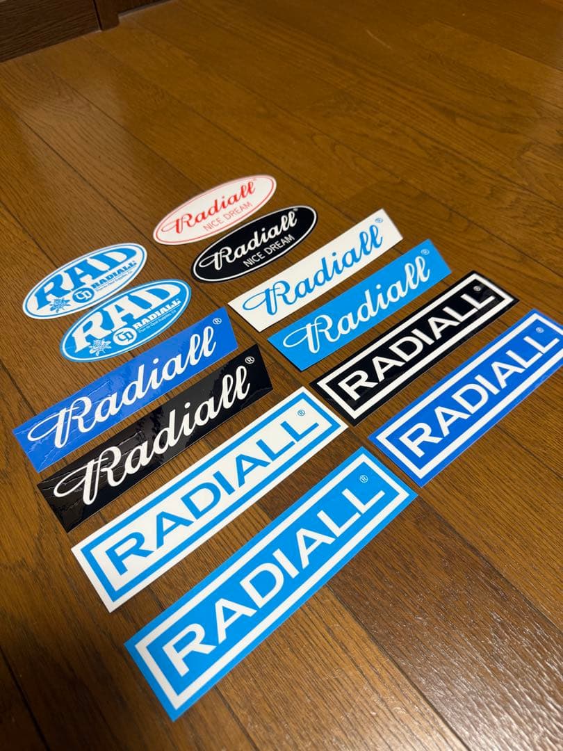radiall ステッカーセット　ラス1