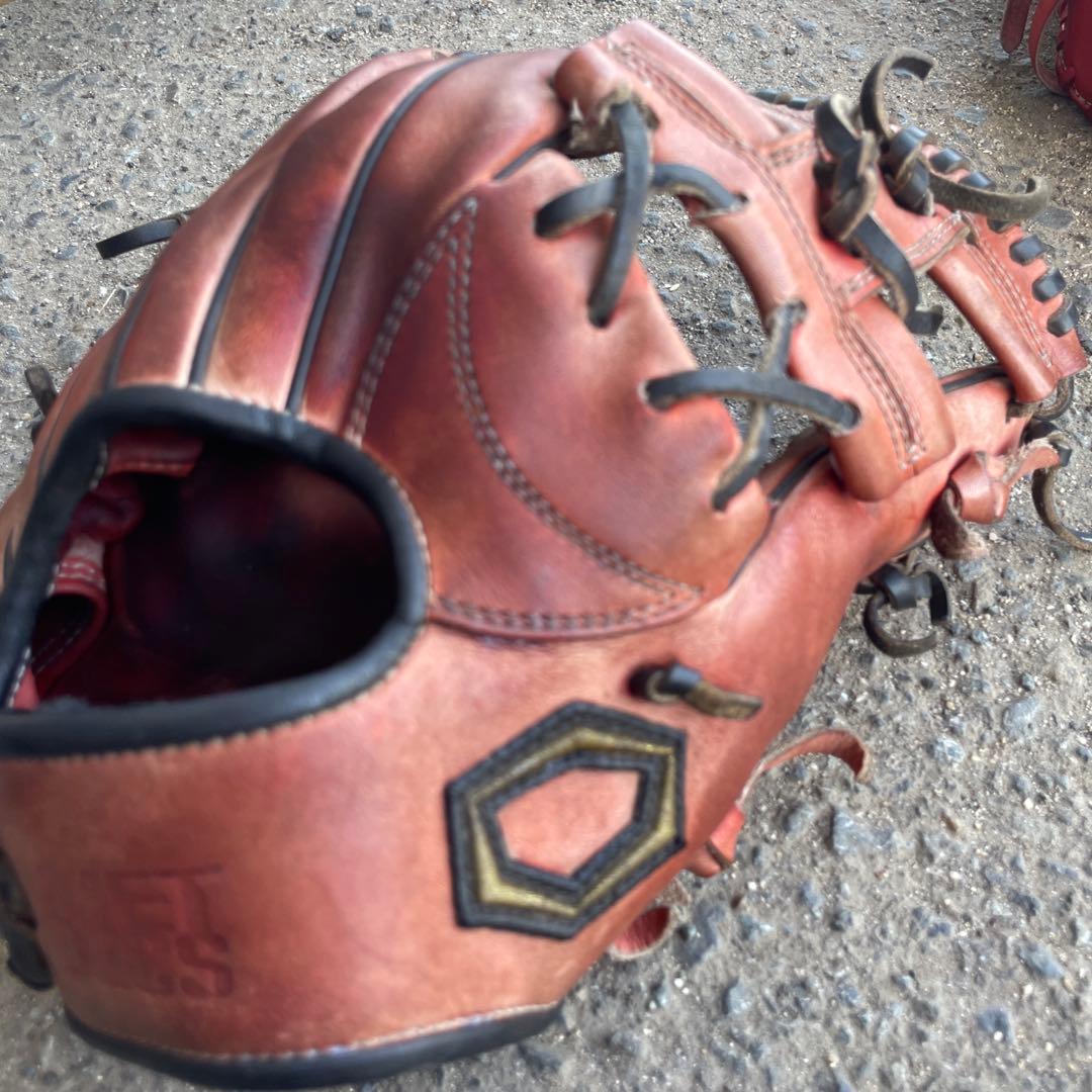 メトリクス硬式グローブ ブラウン