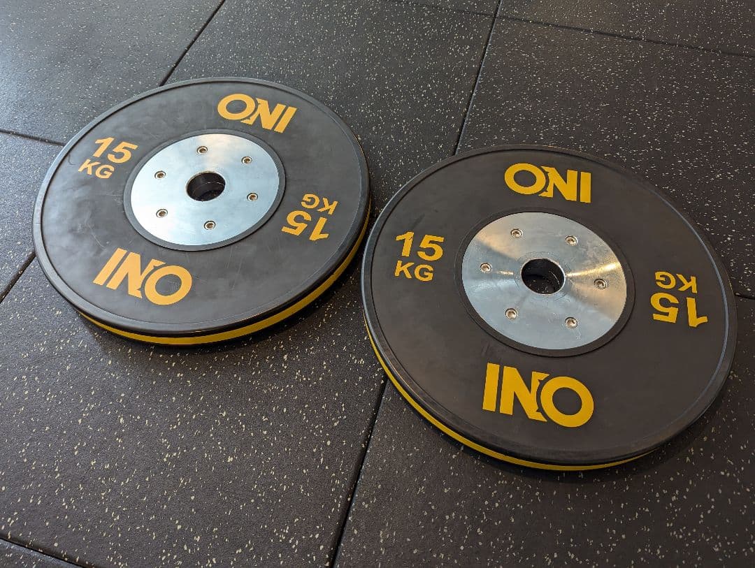 ONI 15kg ウエイトプレート 2枚セット