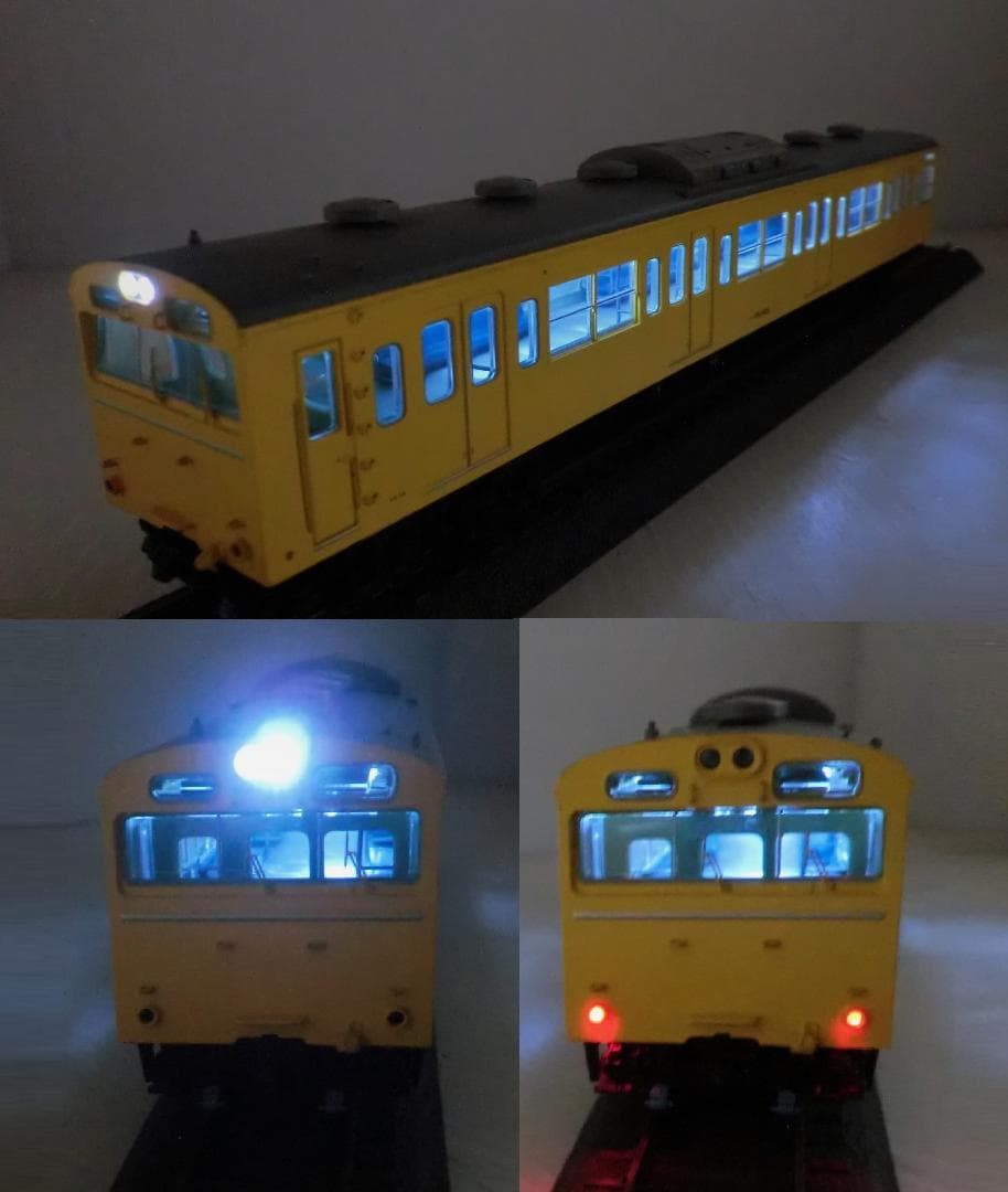 HOゲージ 天賞堂 103系 カナリアイエロー 4両セット