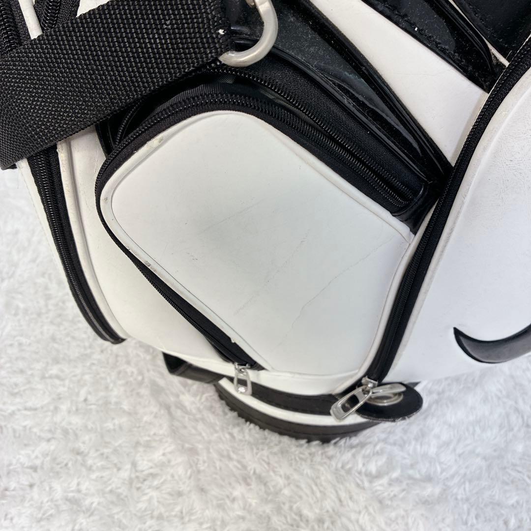 完売品希少　ナイキ　ゴルフ　ホワイト　ド迫力 キャディバッグ NIKE