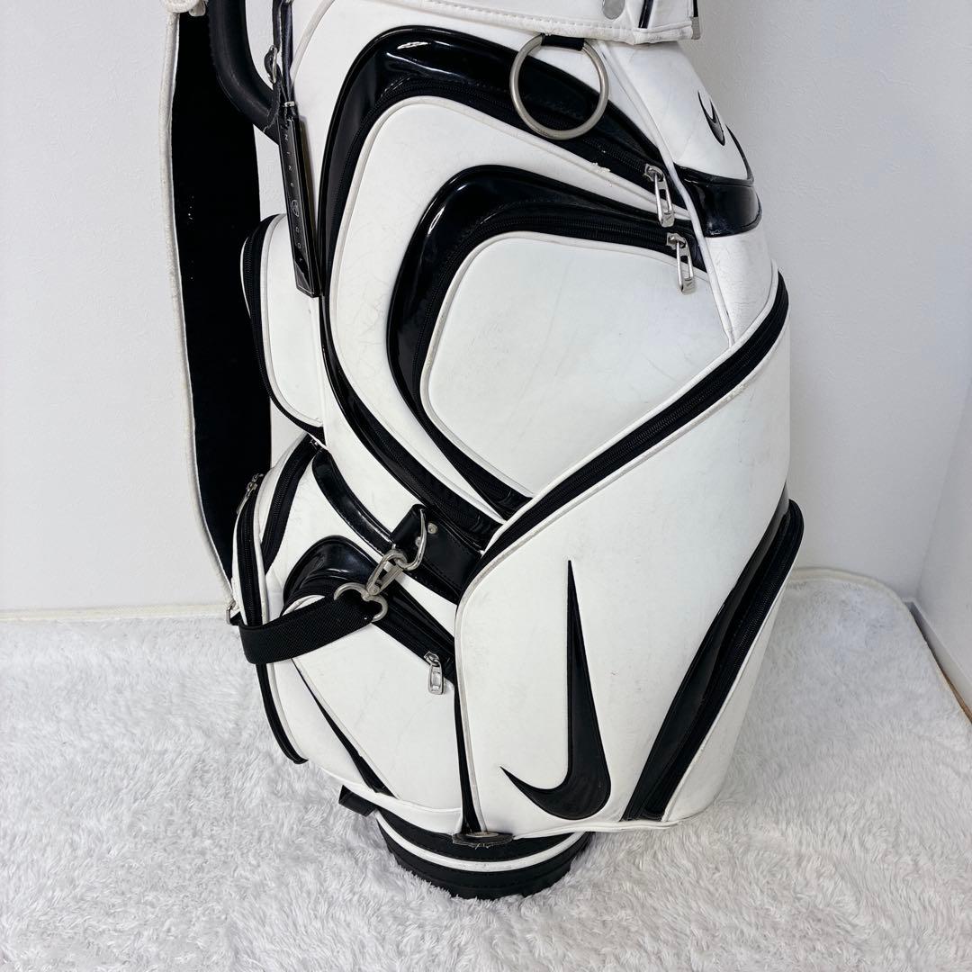 完売品希少　ナイキ　ゴルフ　ホワイト　ド迫力 キャディバッグ NIKE