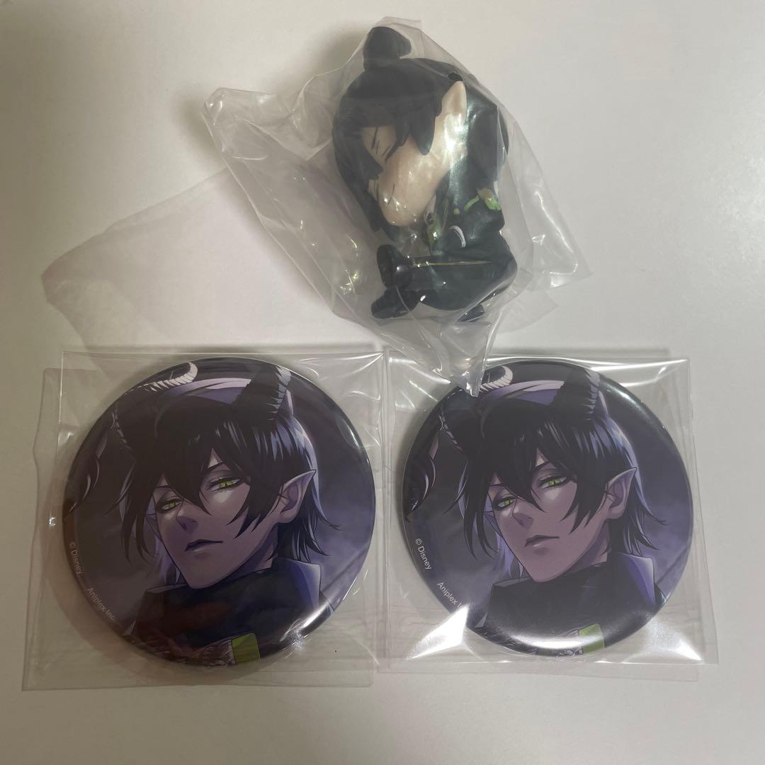 ツイステ マレウス 寮服 缶バッジ 肩ズン