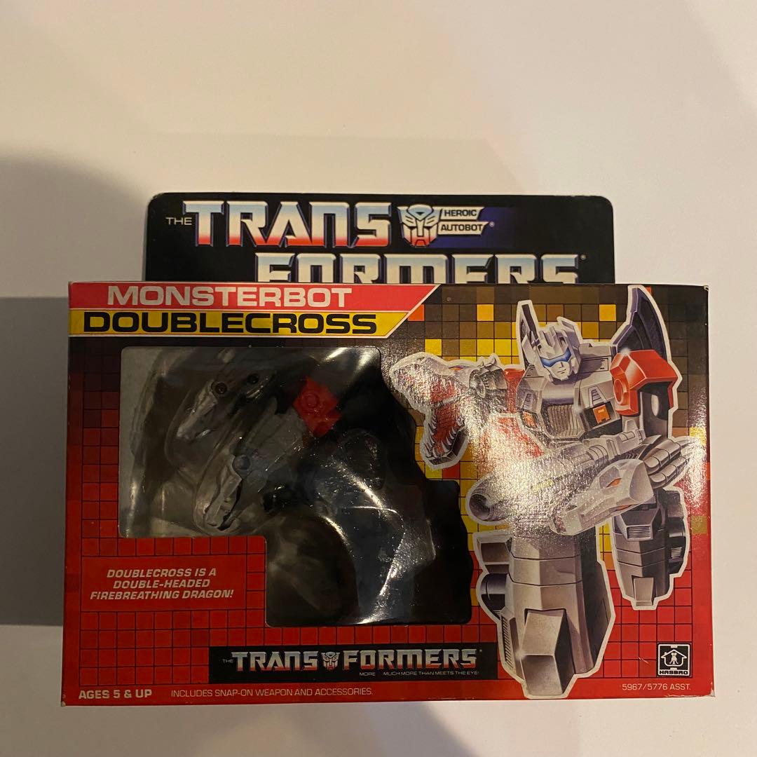 TRANSFORMERS MONSTERBOT DOUBLECROSS 当時物