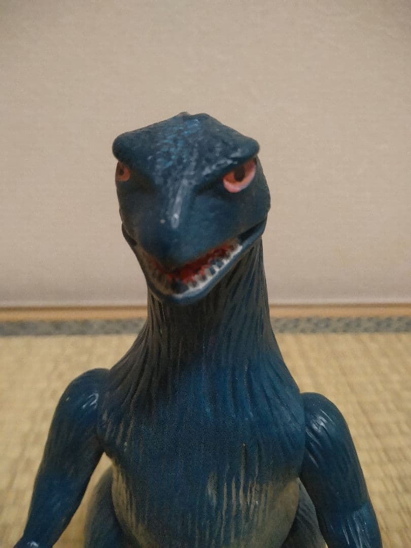 マルサン　ソフビ　ゴジラ　当時物　両足刻印　ブルマァク　東宝