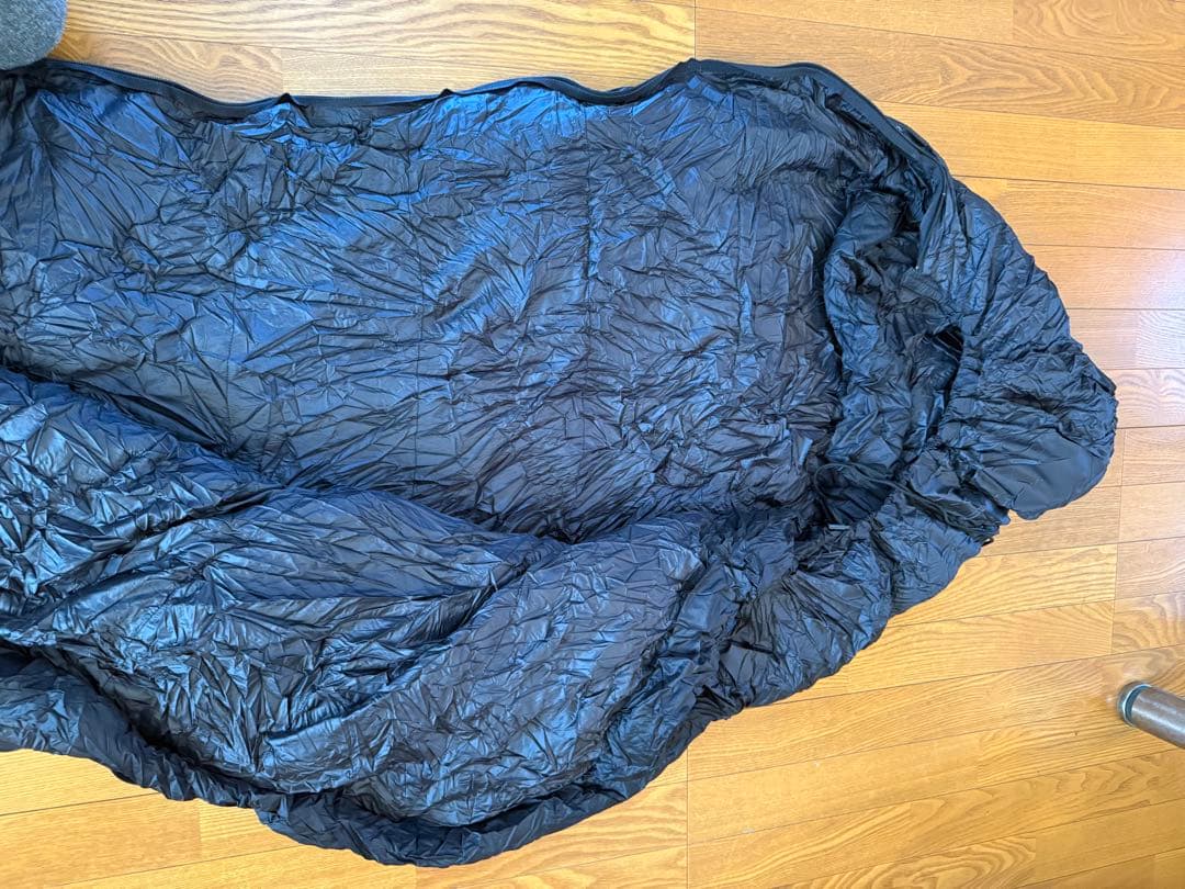 NANGA 軽量コンパクト寝袋 黒