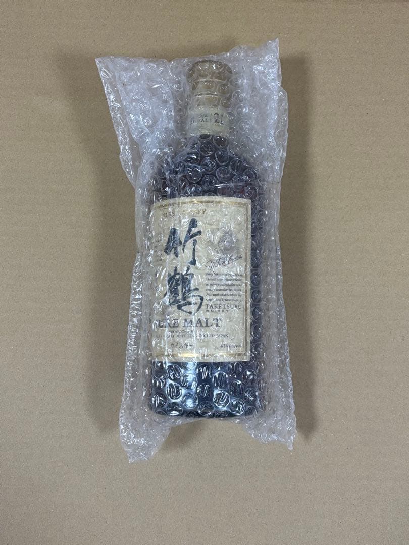 ウイスキー　竹鶴21年　ピュアモルト