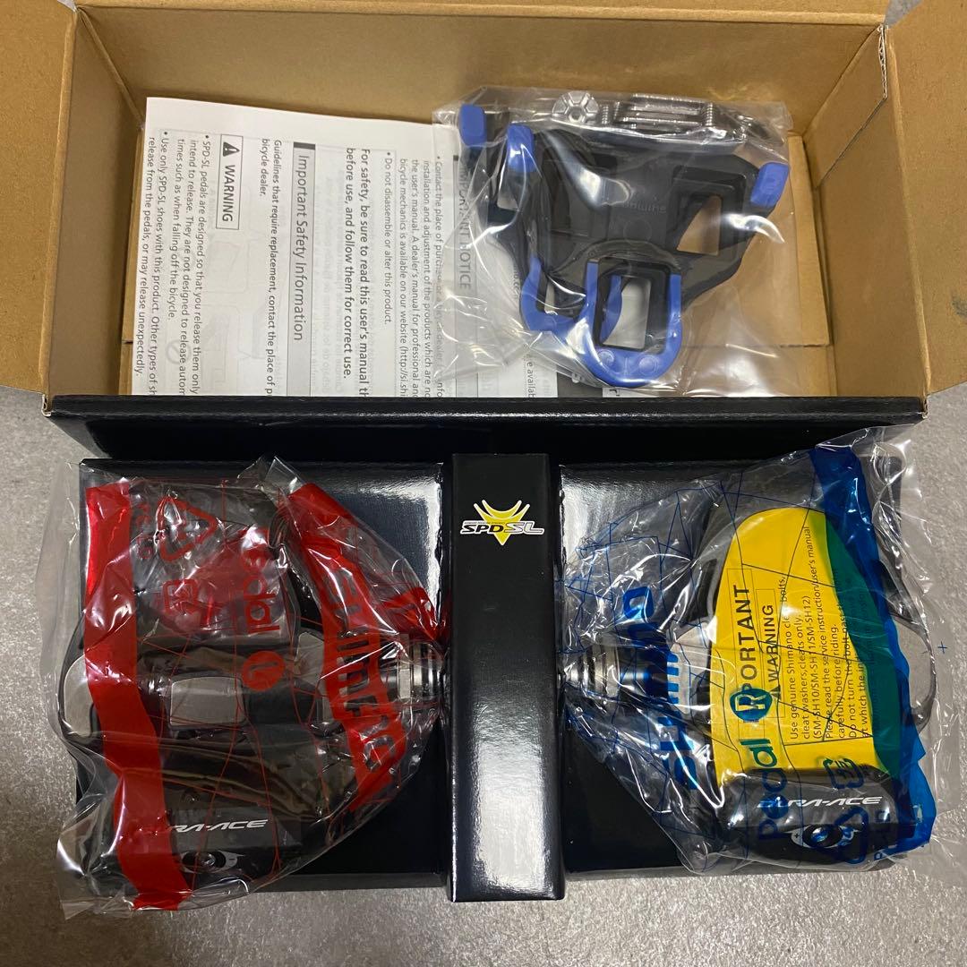 未使用 シマノ PD-R9100 SPD-SLペダル