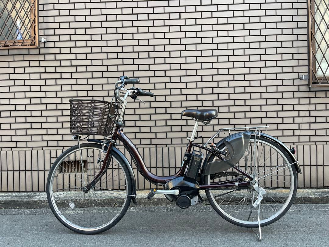 12.3ahヤマハ電動アシスト自転車26インチ