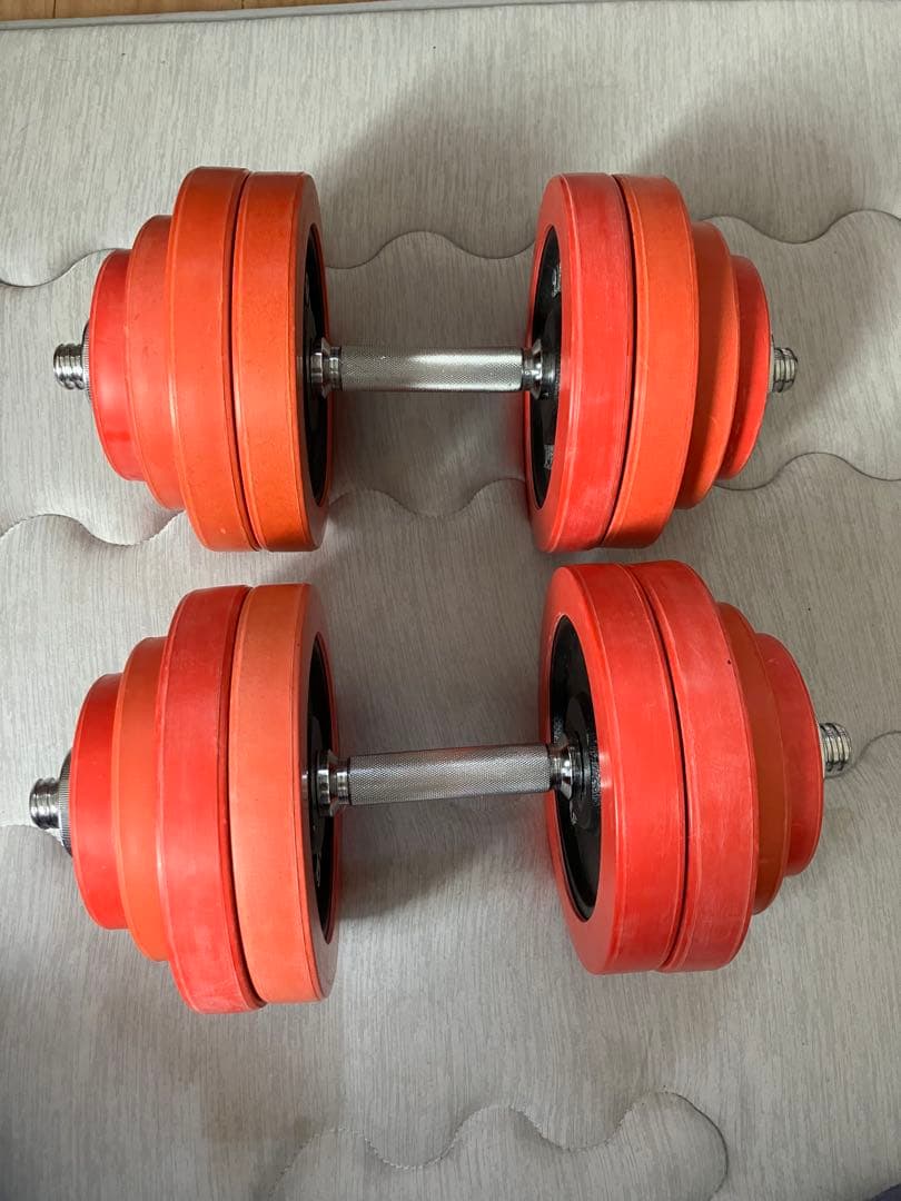 iROTEC ラバーダンベル 60KG セット