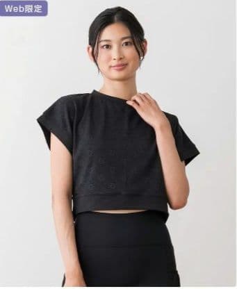 SUKALA　ブラトップ付きフラワーレーストップス　Lサイズ　ヨガ　ラバ