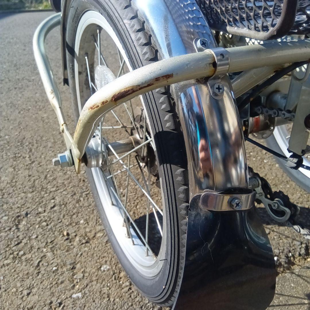 電動アシスト三輪車 前後バスケット付き