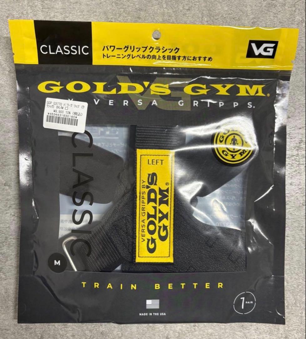 GOLD'S GYM パワーグリップ Mサイズ
