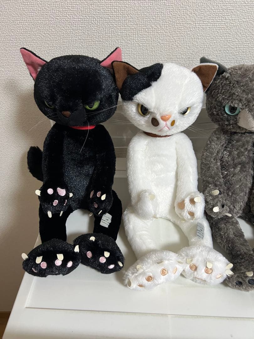 スクラッチ ぬいぐるみ MS スクラッチ 内藤デザイン、4点