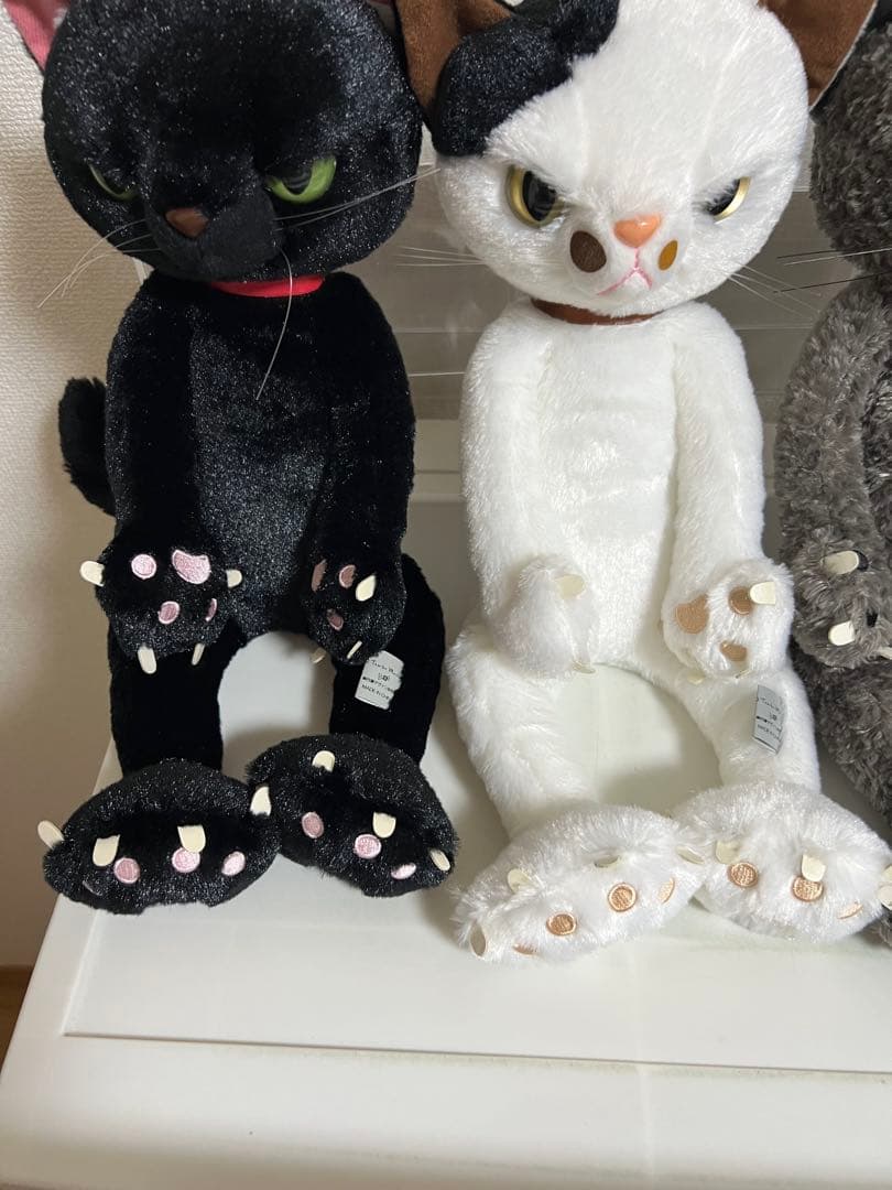 スクラッチ ぬいぐるみ MS スクラッチ 内藤デザイン、4点