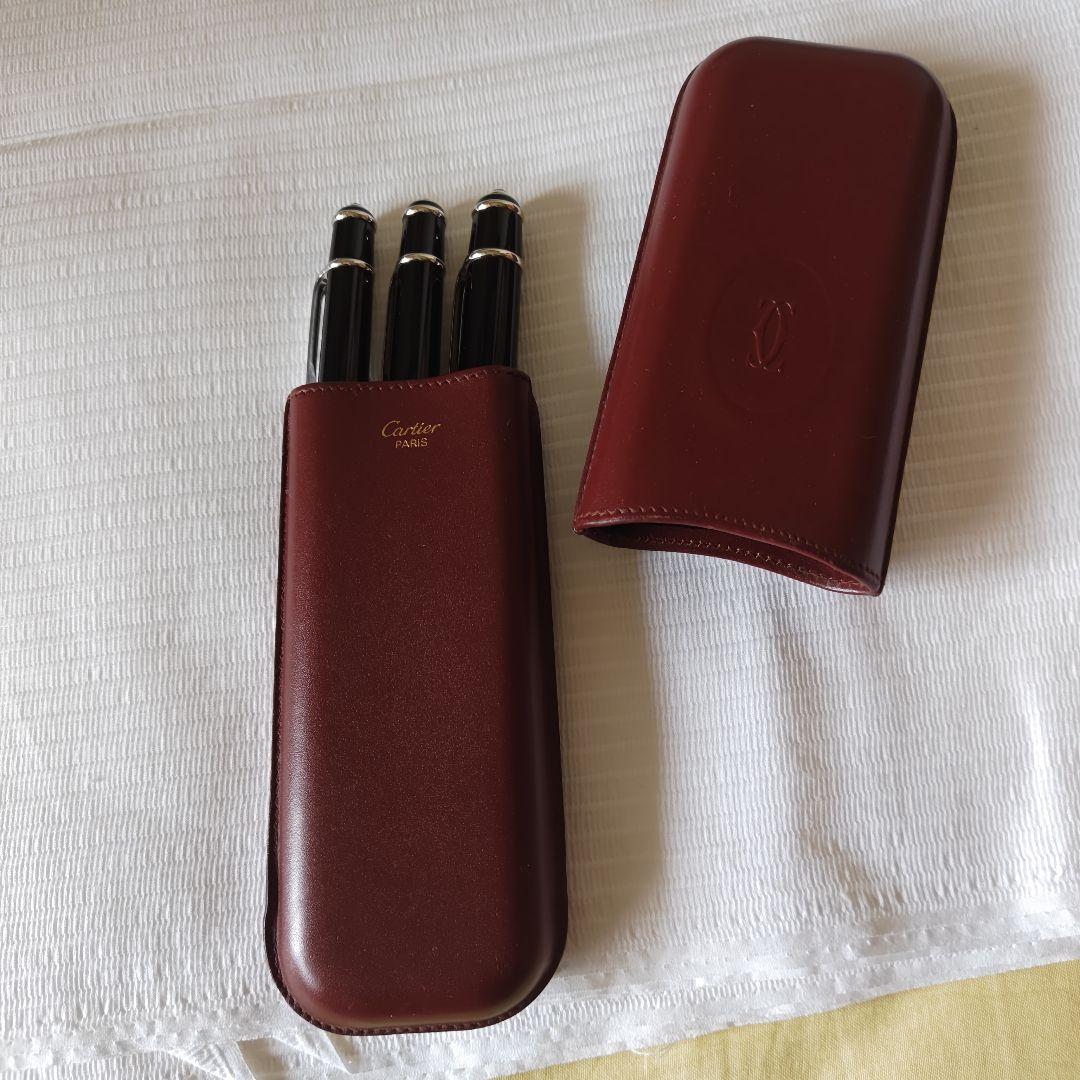 【希少品・良品】カルティエ ペンケース　ヴィンテージ　葉巻ケース　筆箱