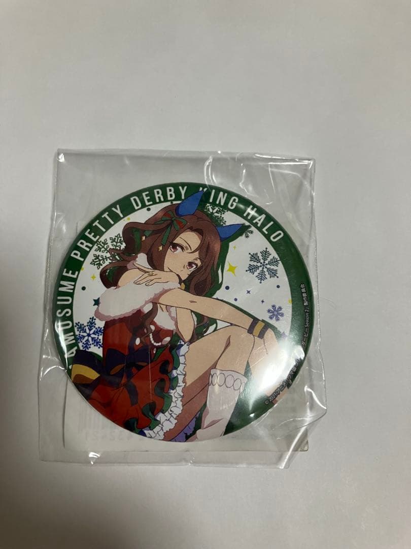 ウマ娘　キングヘイロー　缶バッチ