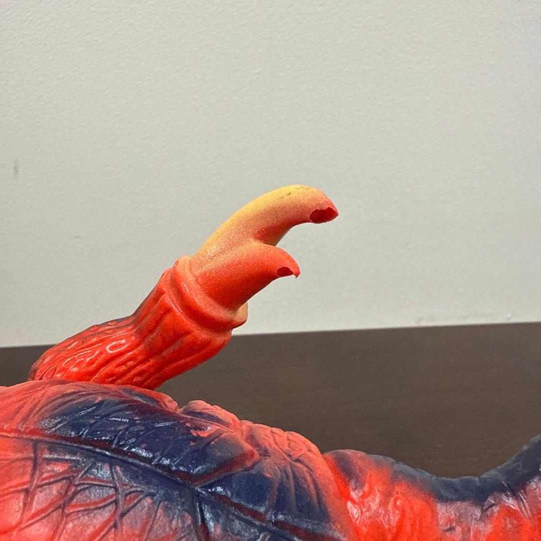 当時物　ブルマァク　怪獣　ノコギリン　ソフビ