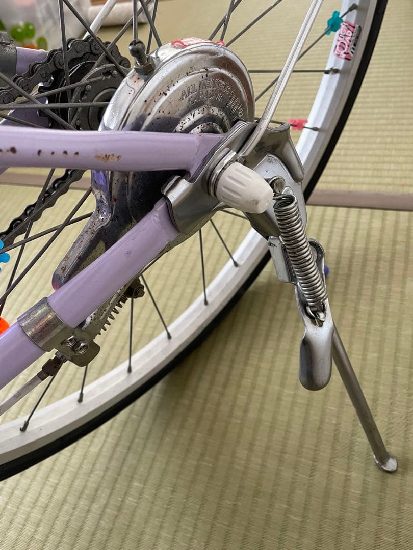 引取り限定　ブリヂストン　エコバル　子供自転車　22インチ　変速なし　ベランダー