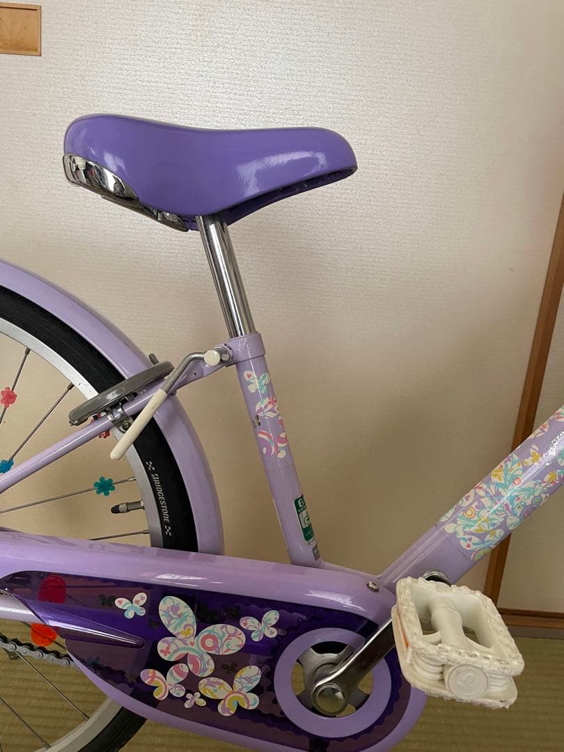 引取り限定　ブリヂストン　エコバル　子供自転車　22インチ　変速なし　ベランダー