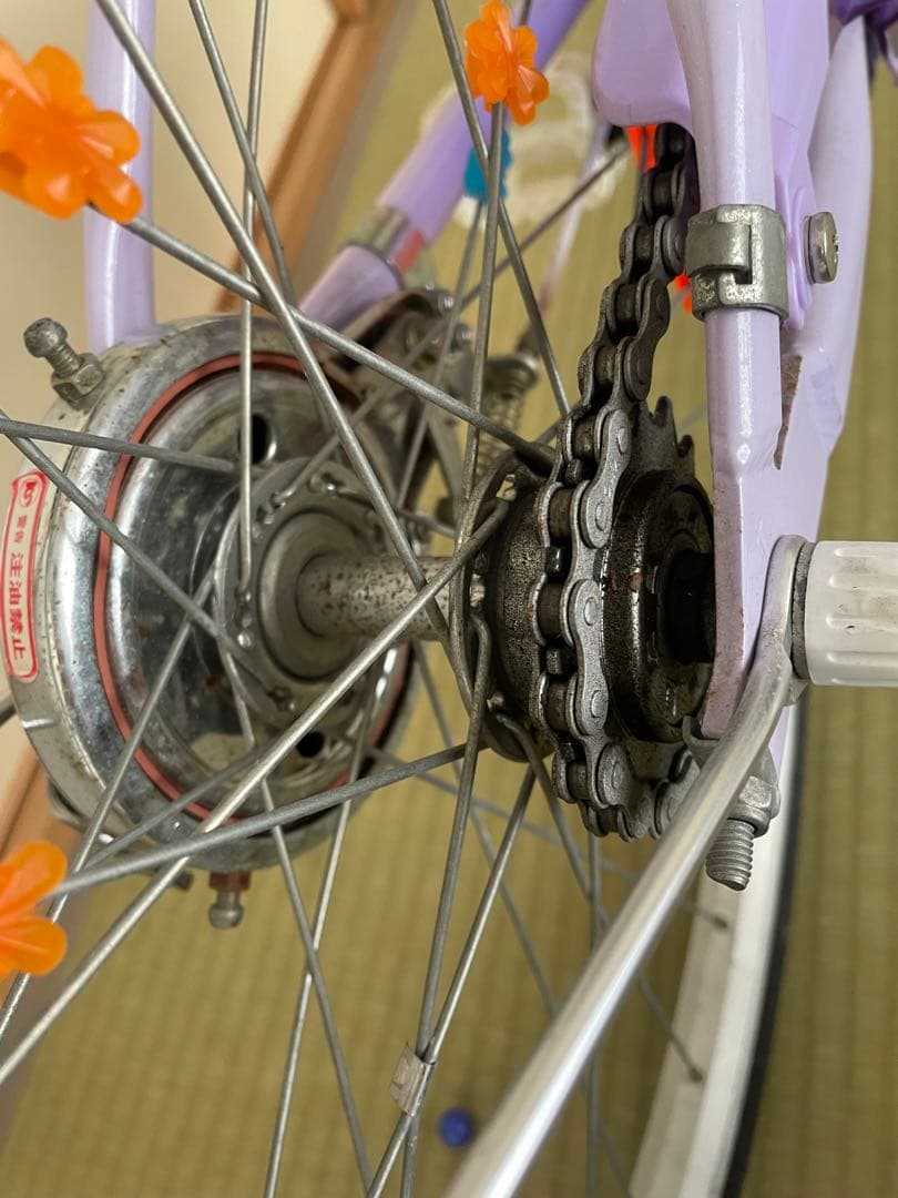 引取り限定　ブリヂストン　エコバル　子供自転車　22インチ　変速なし　ベランダー