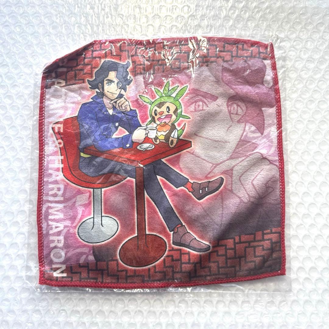 ポケモン　プラターヌ博士　ミニタオル