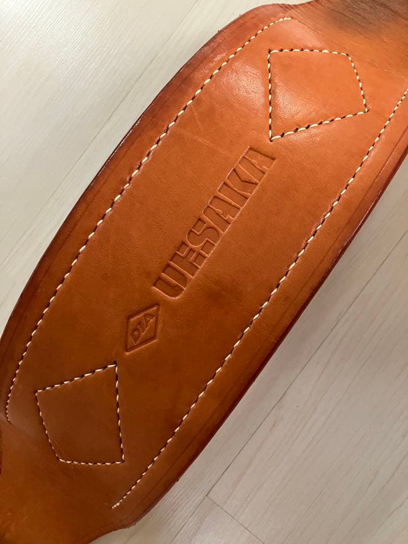 ウエサカ　ウェイトリフティング プレミアムベルト S ２枚張り シングルピン