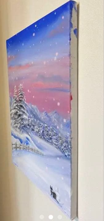 白猫と黒猫シリーズ　冬景色