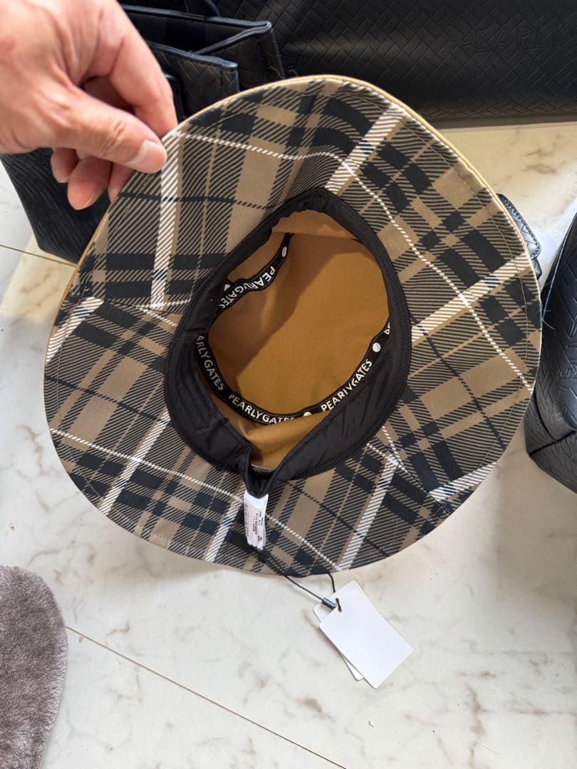 PEARLY GATES ロッカーバッグ・カートバッグ・など、ハット付5点セット