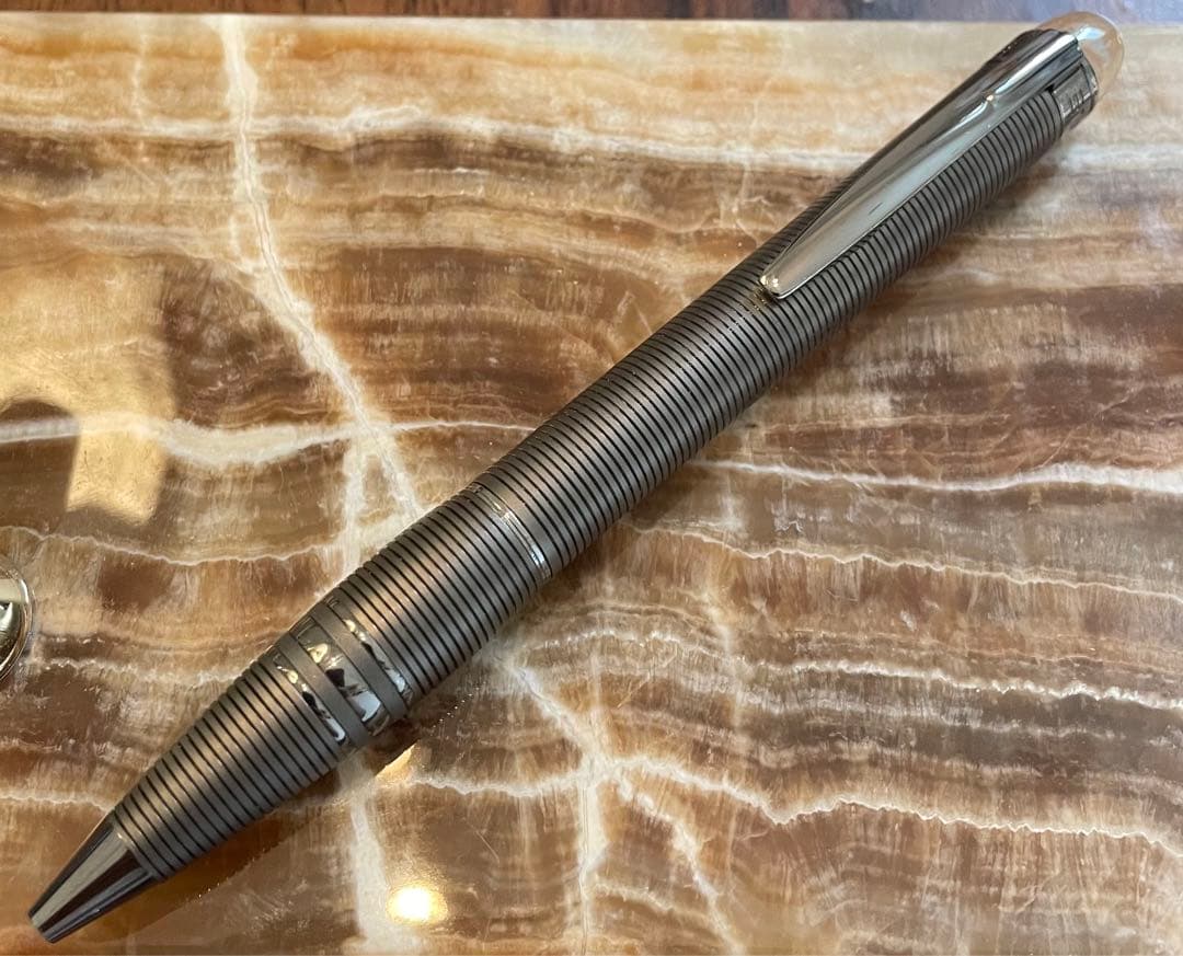 モンブラン ボールペン スターウォーカー ミッドナイトブラック メタル