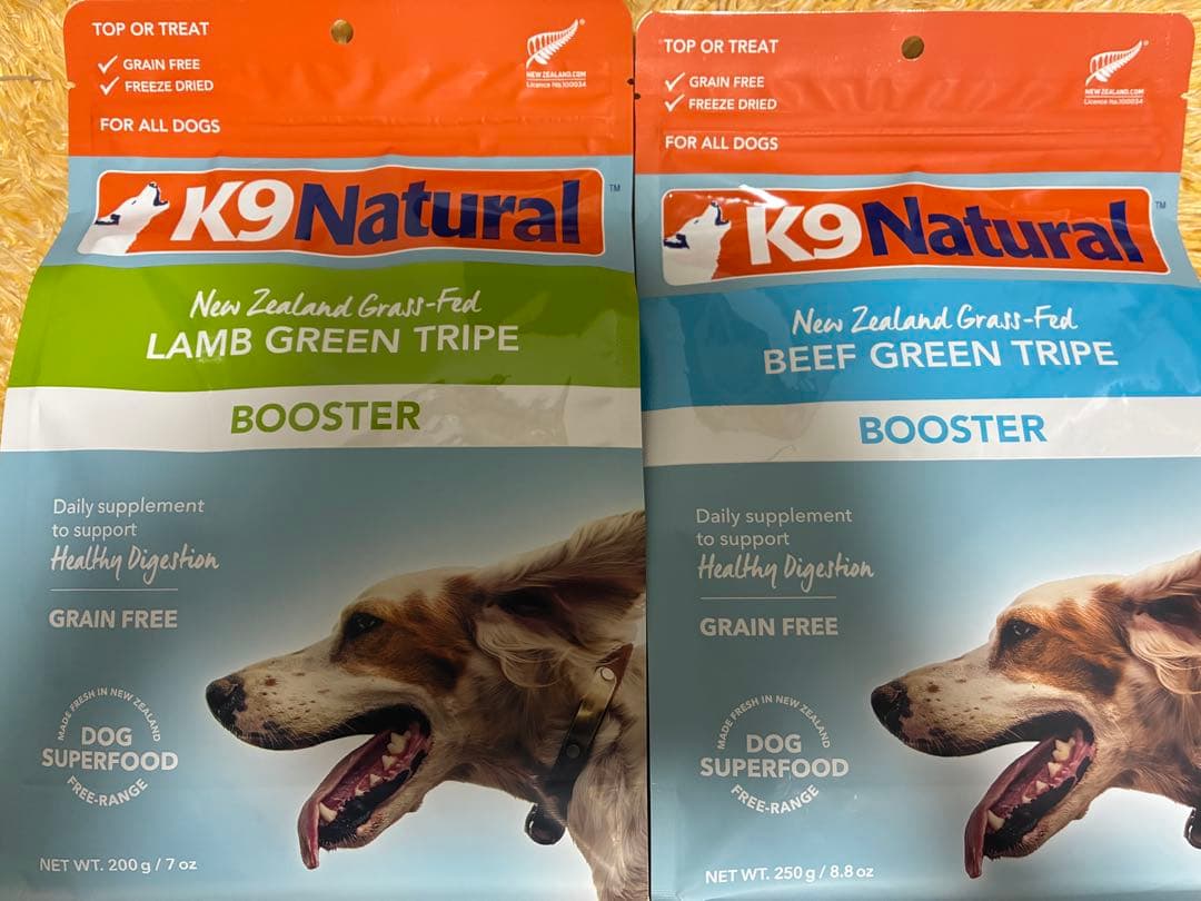 Ｋ９ナチュラル　トライプ　ビーフ　ラム　ご飯　おやつ　犬