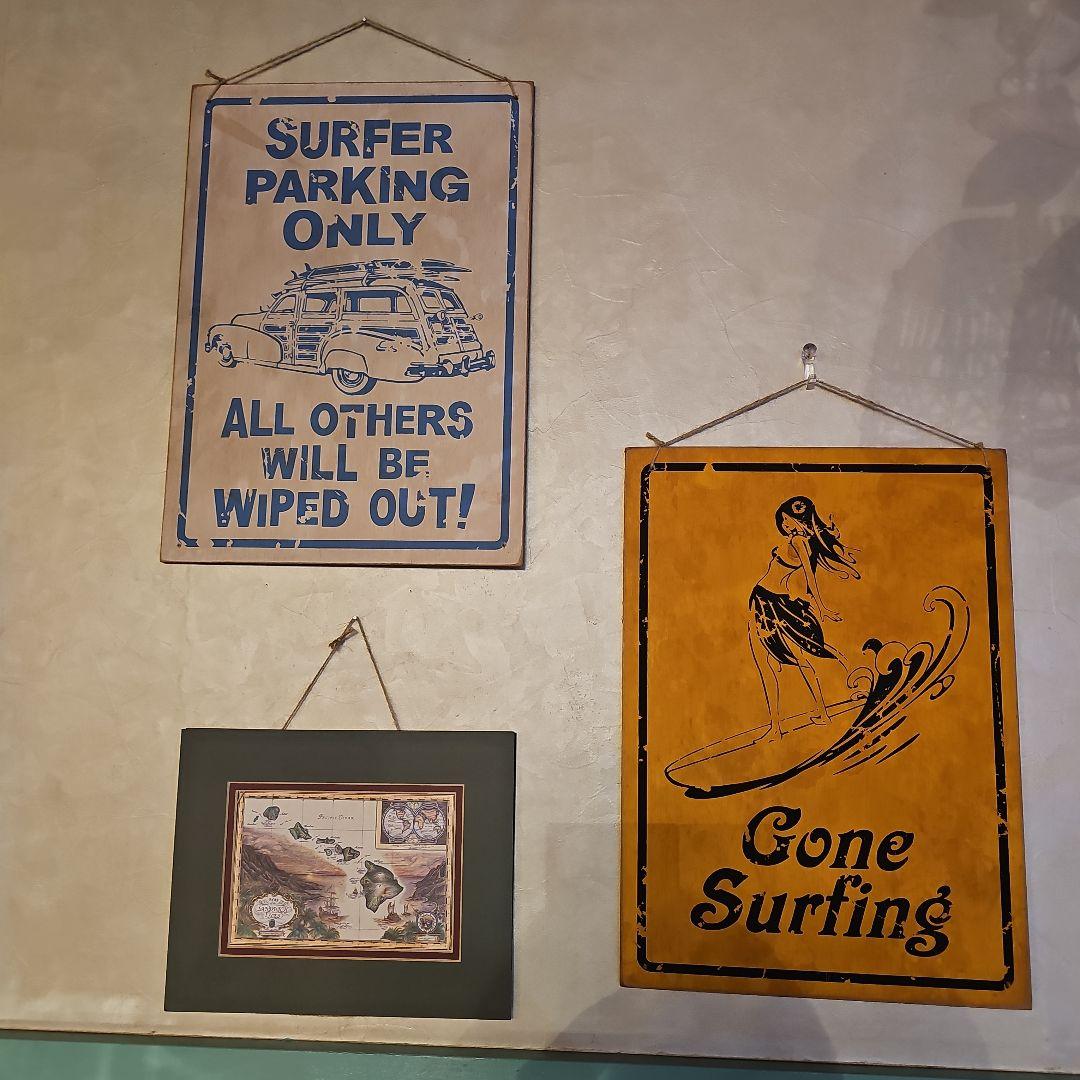 ハワイ 看板 ハワイアン ボード