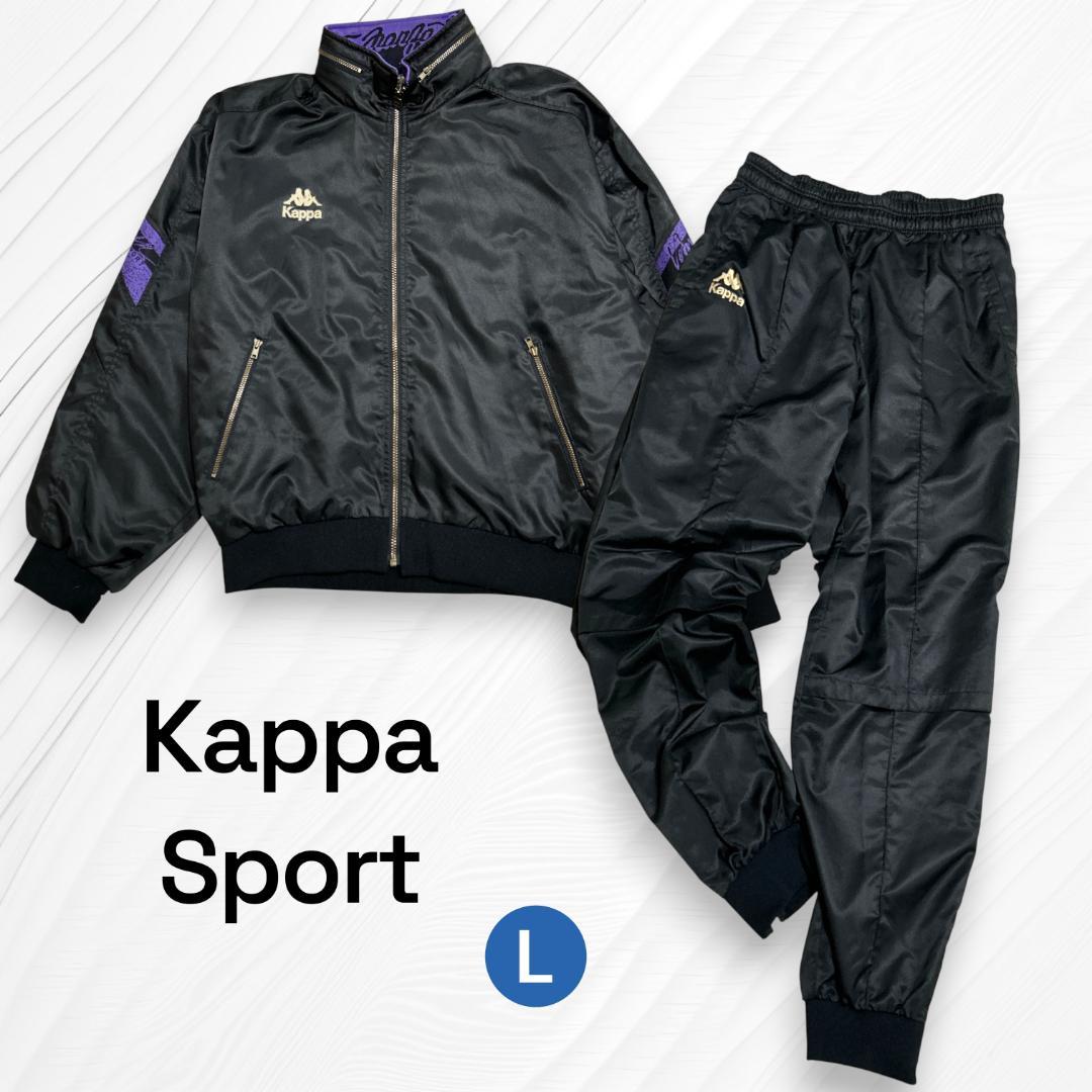 【激レア】Kappa Sport 90s セットアップ USA代表モデル L 黒