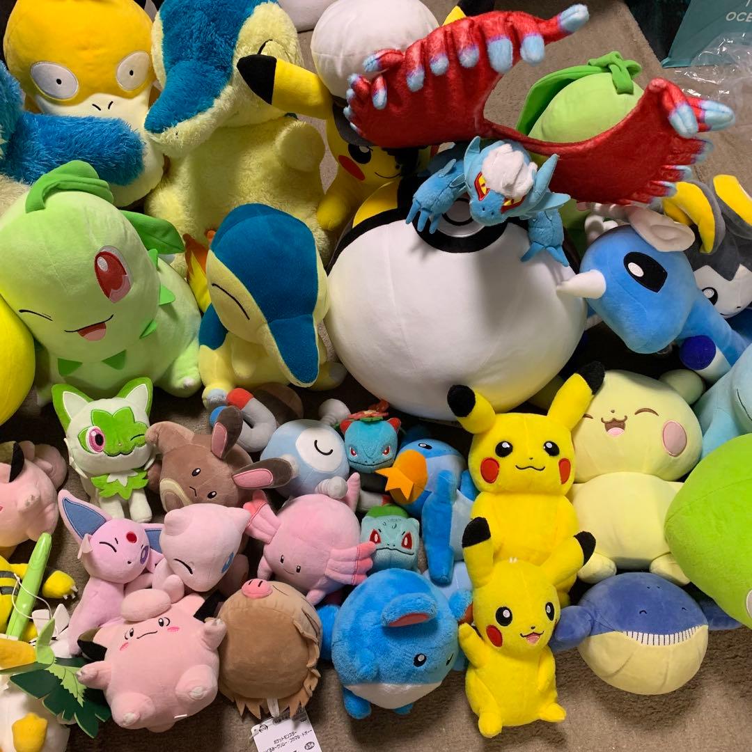 ポケモンぬいぐるみ　まとめ売り　セット　大量　ポケットモンスター