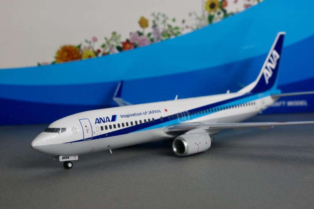 さ*む様 【レア】ANA B737-800 JA86AN 1/200 IOJ塗装