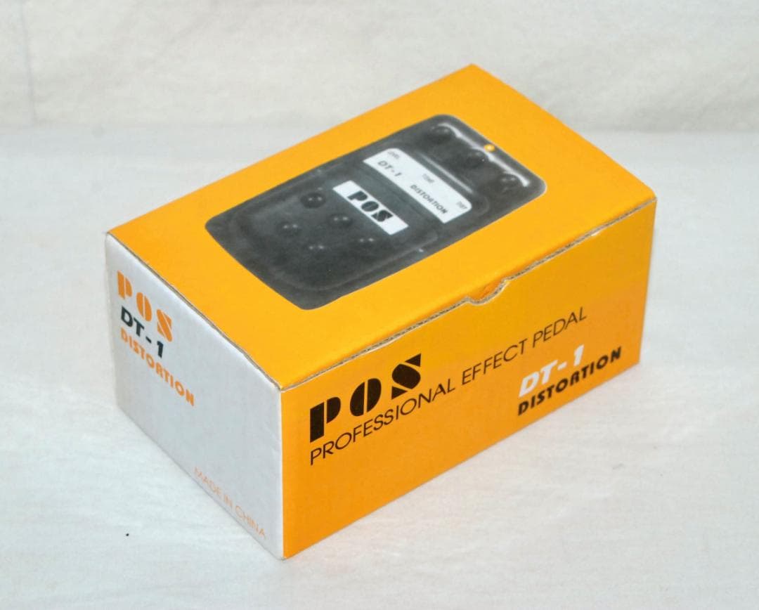 未使用品 POS DT-1 ディストーションエフェクター 説明書付き コレクター