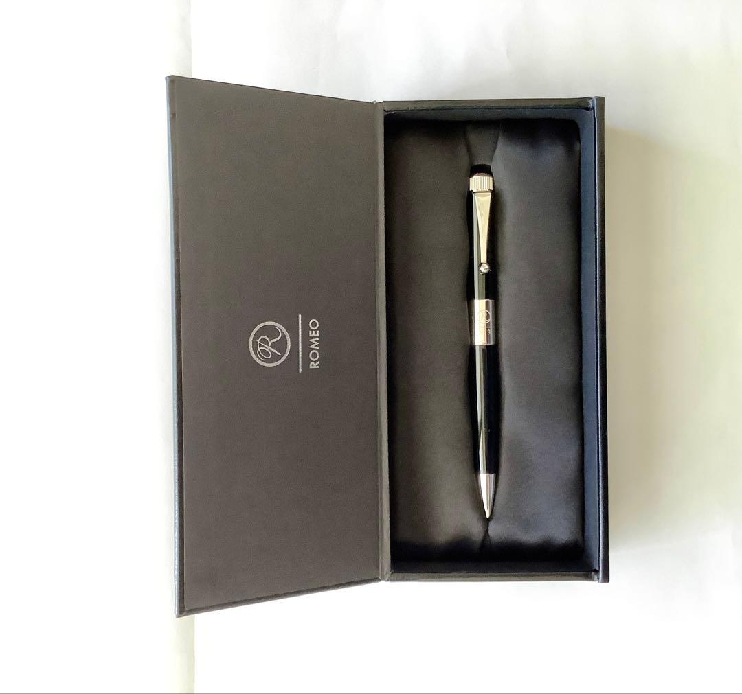 伊東屋　ROMEO ロメオ　No.3 ボールペン　細軸　ブラック