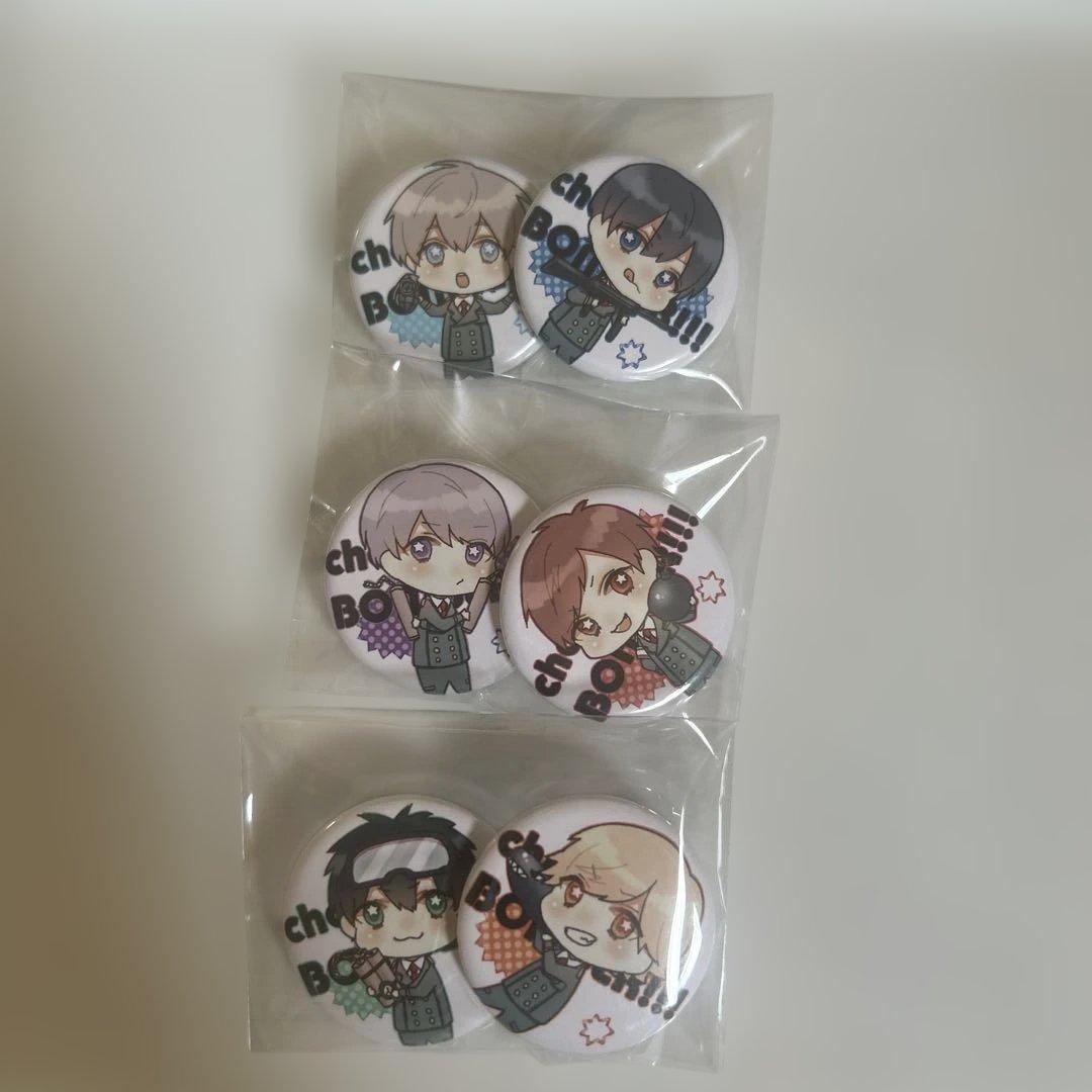 chain BOMBER!!! 缶バッジセット