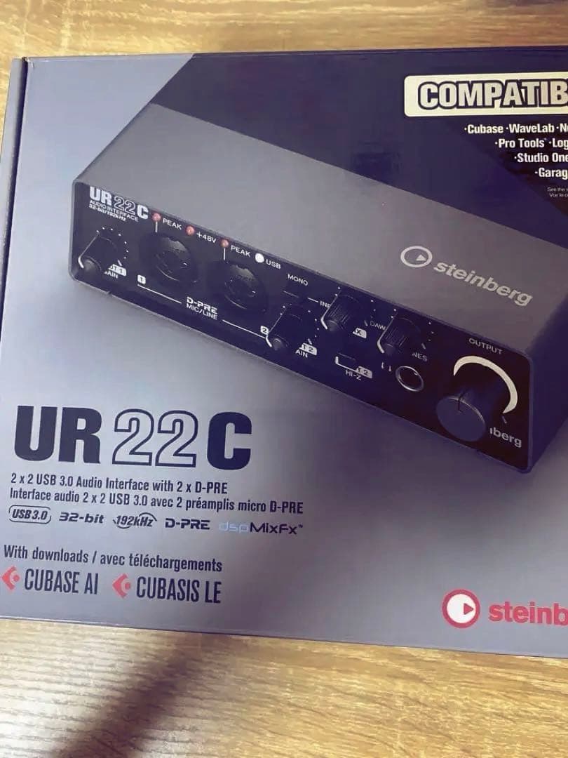 Steinberg UR 22C USBオーディオインターフェース