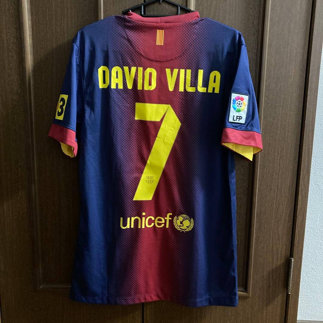 バルセロナ　ビジャ　12-13 ユニフォーム