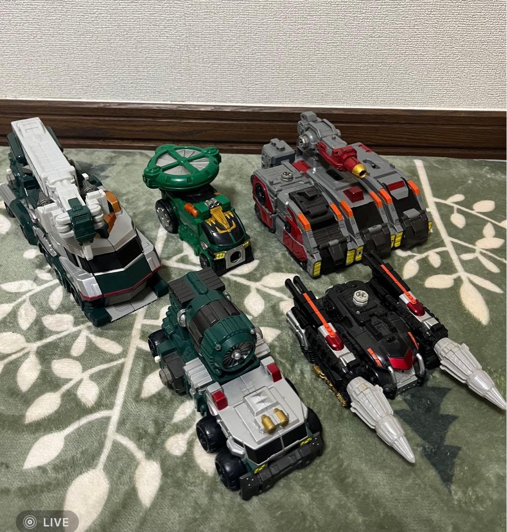 レスキューフォース　5台セットまとめ売り