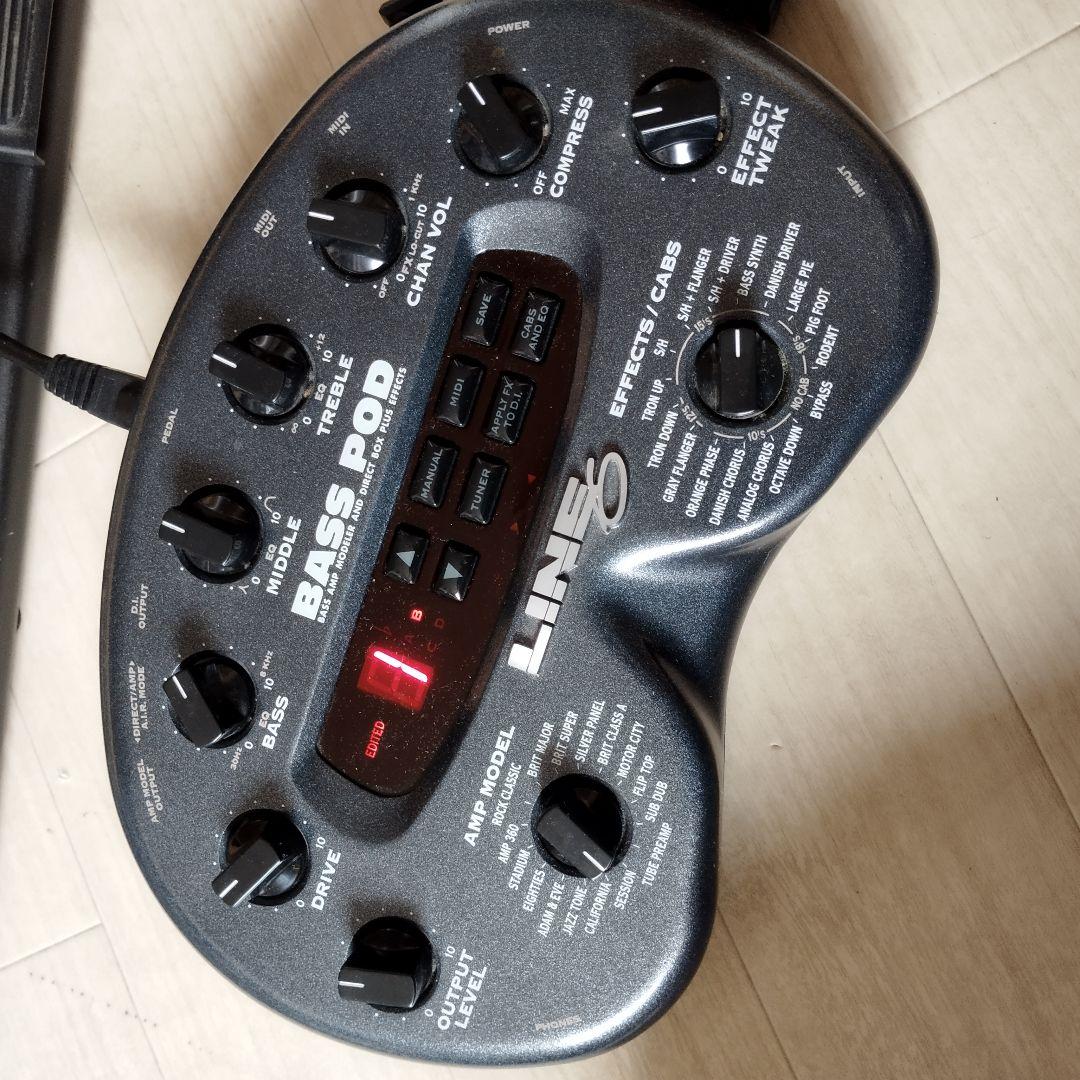 LINE6 フットスイッチ　ベースエフェクター
