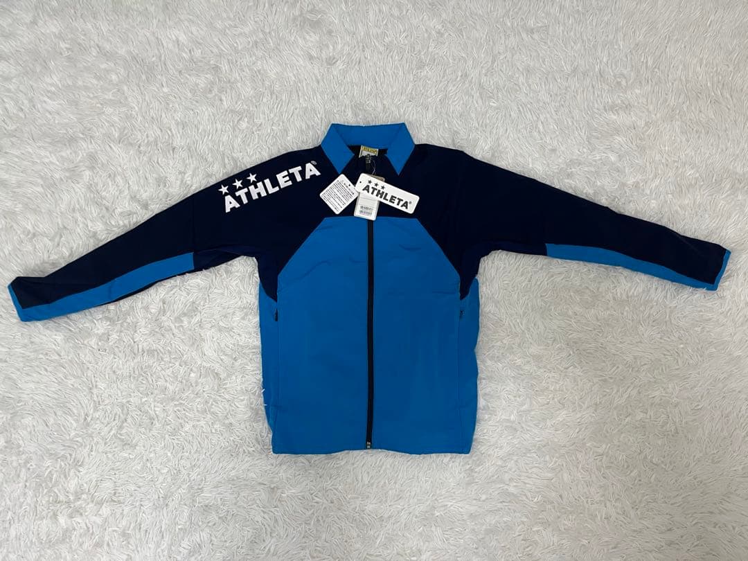 【新品タグ付/140】アスレタ ジュニア 裏地付ストレッチトレーニングジャケット