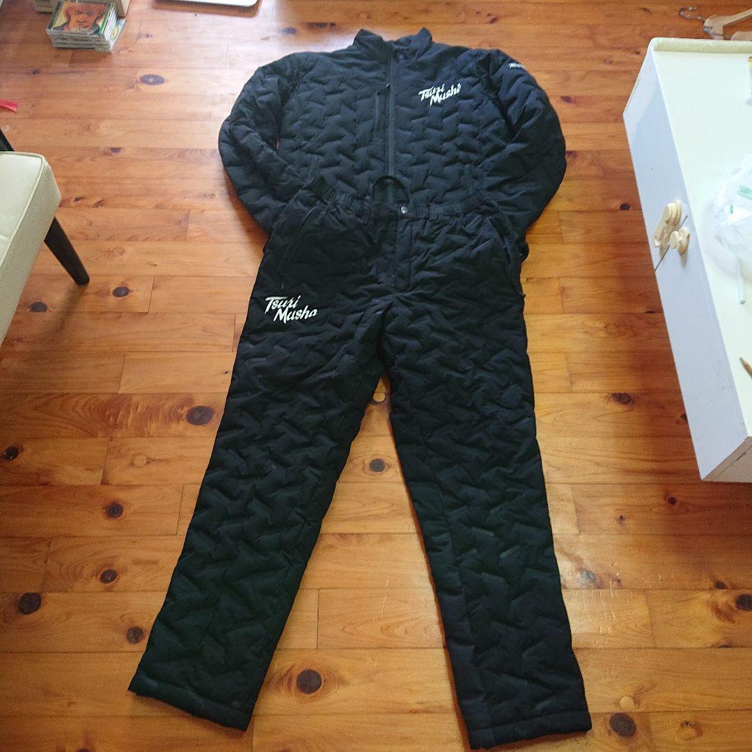 廃版激レア2020Tsuri Musha フィッシングスーツ 釣武者　黒　上下