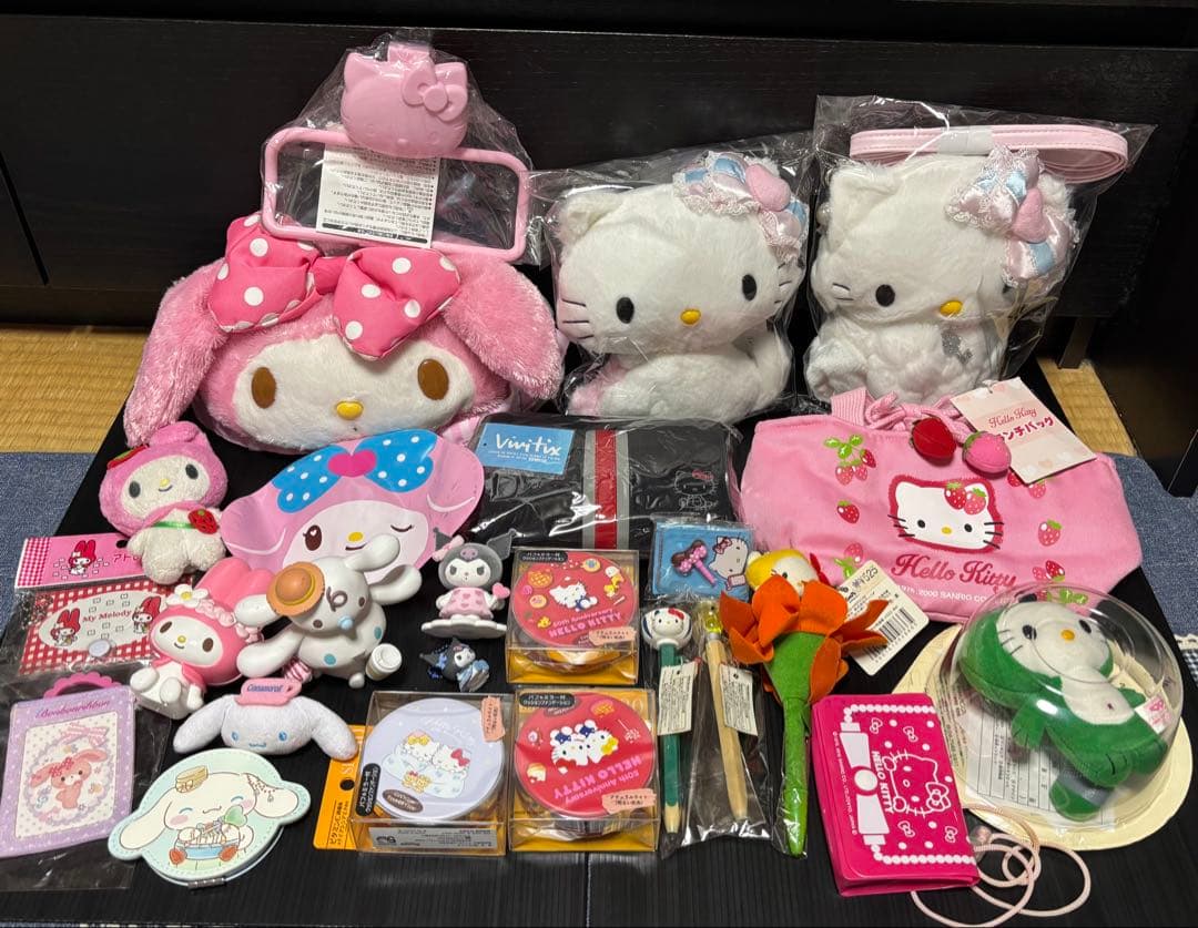 サンリオ　キティ　マイメロ　ぬいぐるみ　他　キャラクターグッズ　まとめてセット
