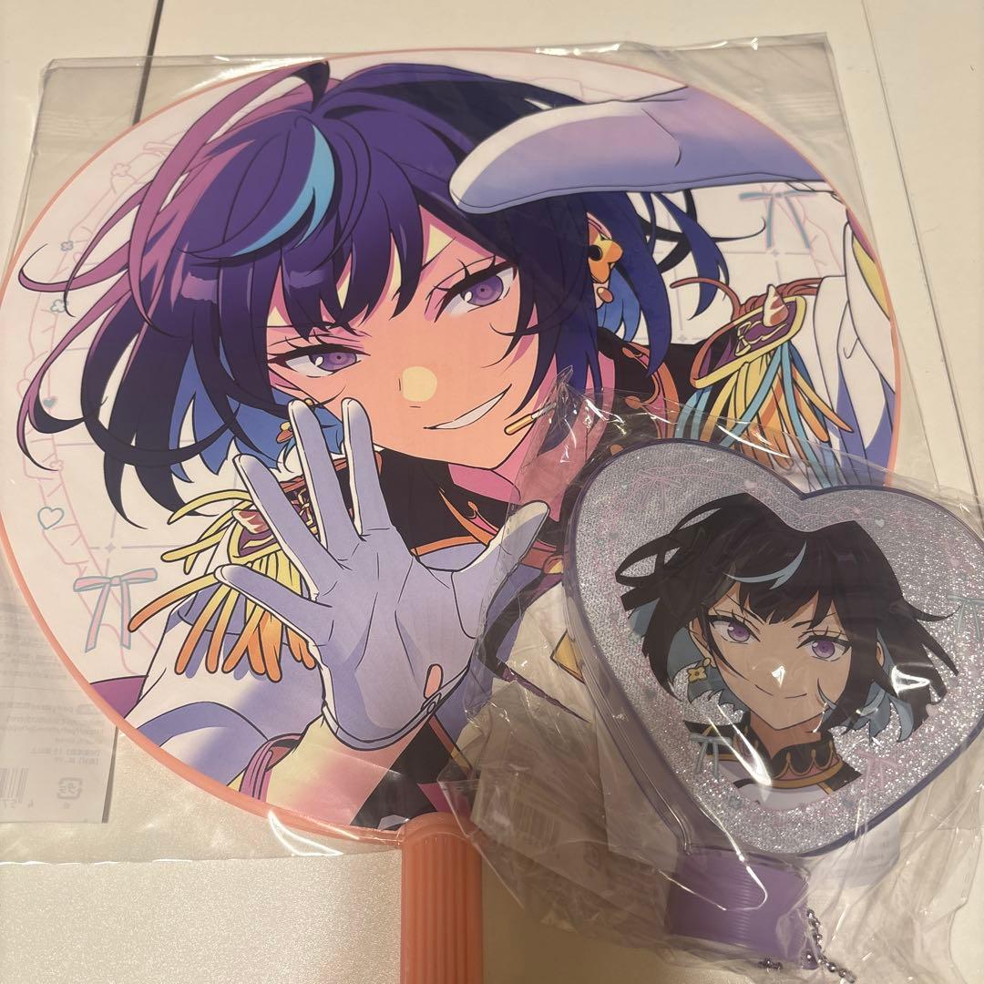 エスプリ あんスタ 冴霧笑主　エス　ビッグ応援うちわ　ペンライトチューブ