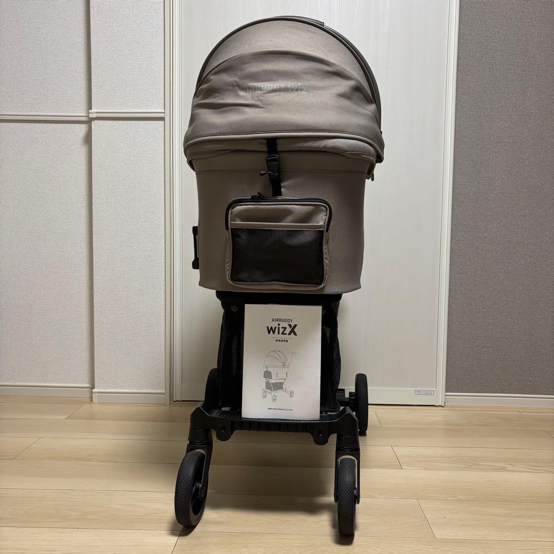AIRBUGGY エアバギー wizX ペットカート ビンテージカーキ